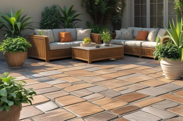 patio and paving
